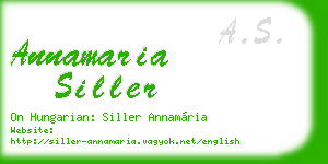 annamaria siller business card